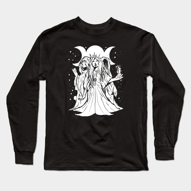 Hekate_Deux Long Sleeve T-Shirt by LunaElizabeth